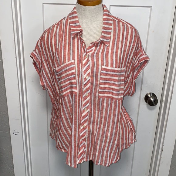 Lucky Brand Tops - LUCKY LINEN TOP 🍀